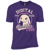 T-Shirts Purple / X-Small Puppy Howling Men's Premium T-Shirt