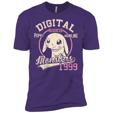 T-Shirts Purple / X-Small Puppy Howling Men's Premium T-Shirt