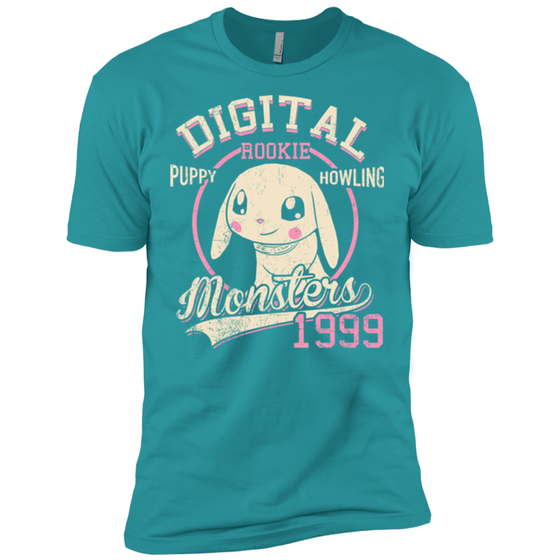 T-Shirts Tahiti Blue / X-Small Puppy Howling Men's Premium T-Shirt