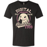 T-Shirts Vintage Black / Small Puppy Howling Men's Triblend T-Shirt