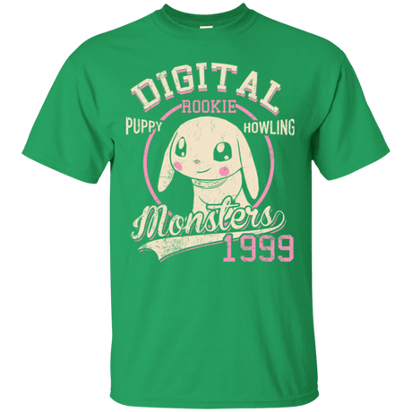 T-Shirts Irish Green / Small Puppy Howling T-Shirt