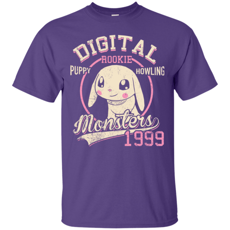 T-Shirts Purple / Small Puppy Howling T-Shirt