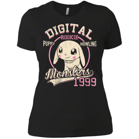 T-Shirts Black / X-Small Puppy Howling Women's Premium T-Shirt