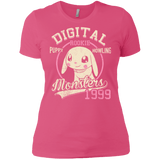 T-Shirts Hot Pink / X-Small Puppy Howling Women's Premium T-Shirt