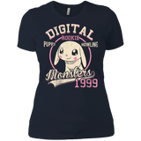 T-Shirts Midnight Navy / X-Small Puppy Howling Women's Premium T-Shirt