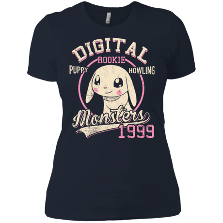 T-Shirts Midnight Navy / X-Small Puppy Howling Women's Premium T-Shirt