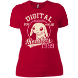 T-Shirts Red / X-Small Puppy Howling Women's Premium T-Shirt