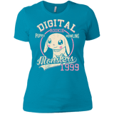 T-Shirts Turquoise / X-Small Puppy Howling Women's Premium T-Shirt