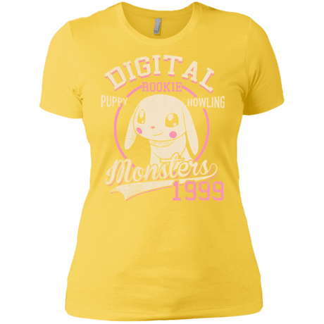 T-Shirts Vibrant Yellow / X-Small Puppy Howling Women's Premium T-Shirt