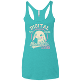 T-Shirts Tahiti Blue / X-Small Puppy Howling Women's Triblend Racerback Tank