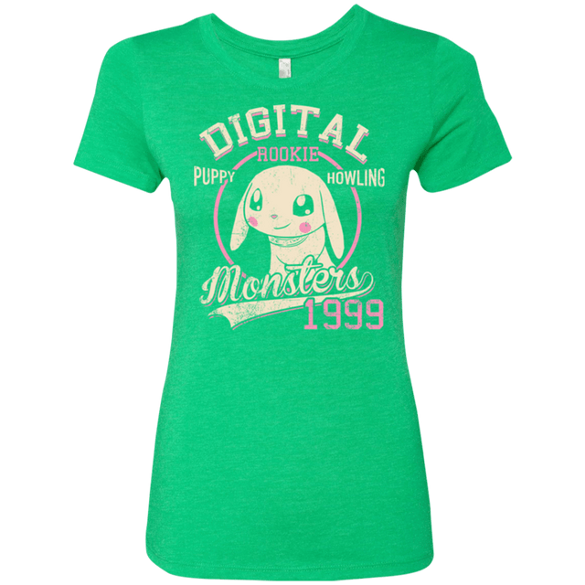 T-Shirts Envy / Small Puppy Howling Women's Triblend T-Shirt