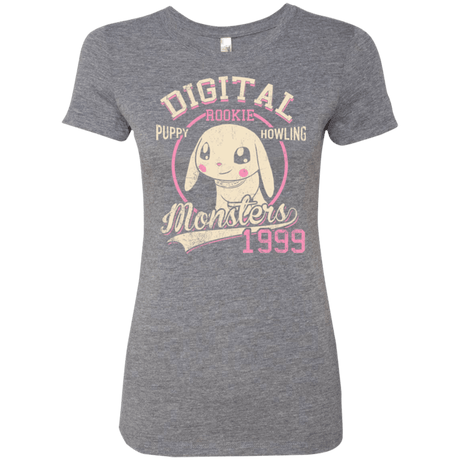 T-Shirts Premium Heather / Small Puppy Howling Women's Triblend T-Shirt