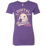 T-Shirts Purple Rush / Small Puppy Howling Women's Triblend T-Shirt