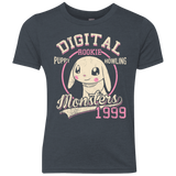 T-Shirts Vintage Navy / YXS Puppy Howling Youth Triblend T-Shirt