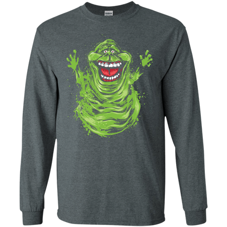 T-Shirts Dark Heather / S Pure Ectoplasm Men's Long Sleeve T-Shirt