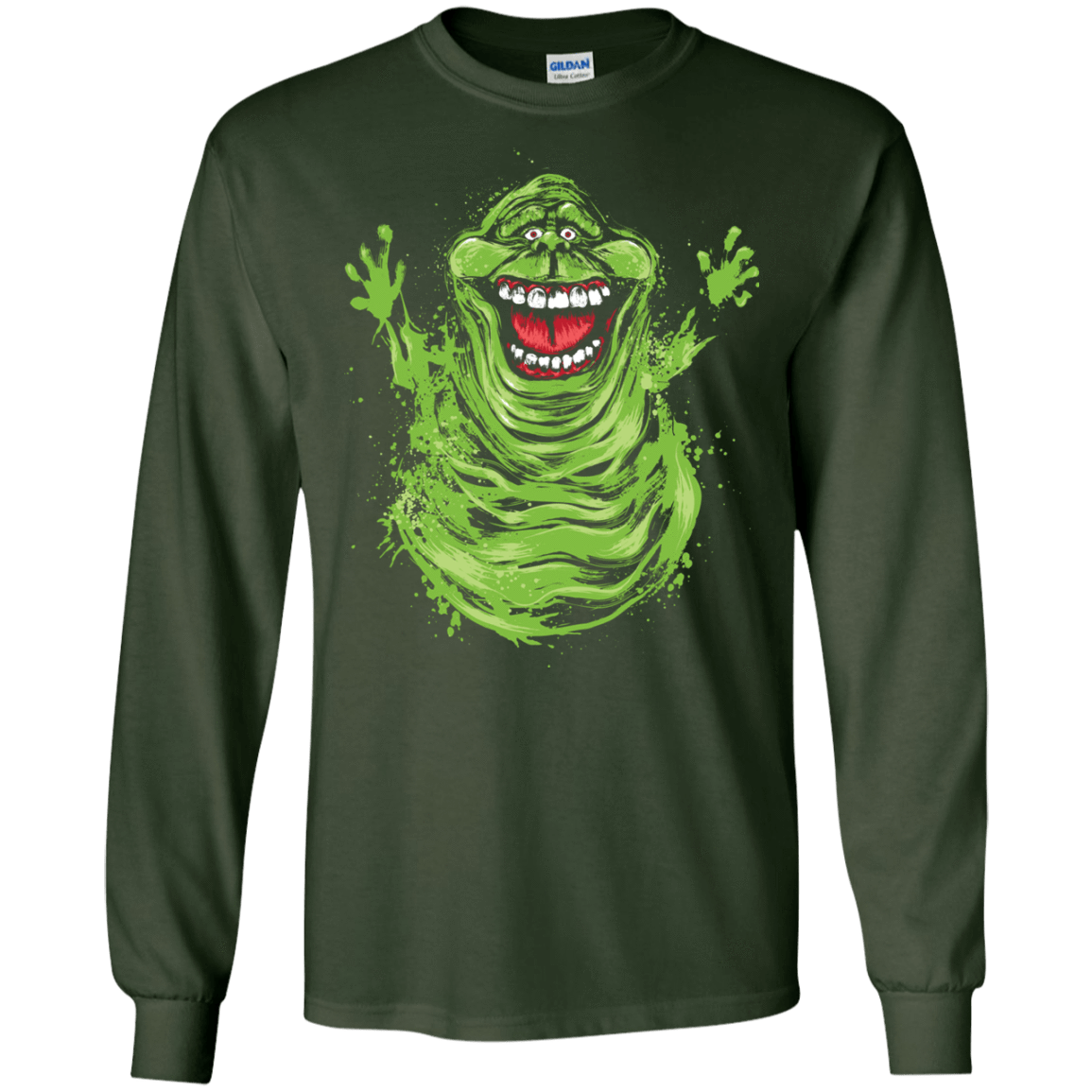 T-Shirts Forest Green / S Pure Ectoplasm Men's Long Sleeve T-Shirt