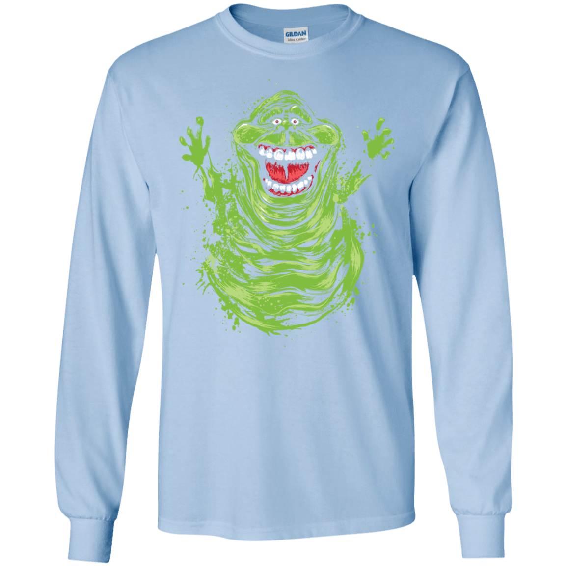T-Shirts Light Blue / S Pure Ectoplasm Men's Long Sleeve T-Shirt