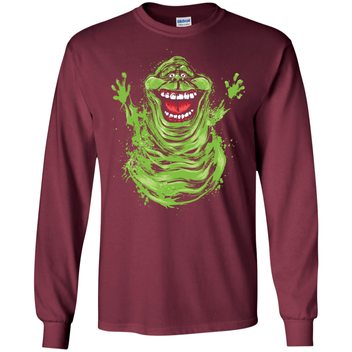 T-Shirts Maroon / S Pure Ectoplasm Men's Long Sleeve T-Shirt