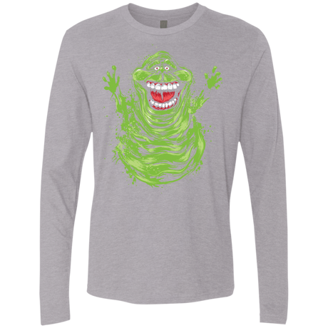 T-Shirts Heather Grey / S Pure Ectoplasm Men's Premium Long Sleeve