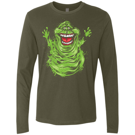 T-Shirts Military Green / S Pure Ectoplasm Men's Premium Long Sleeve