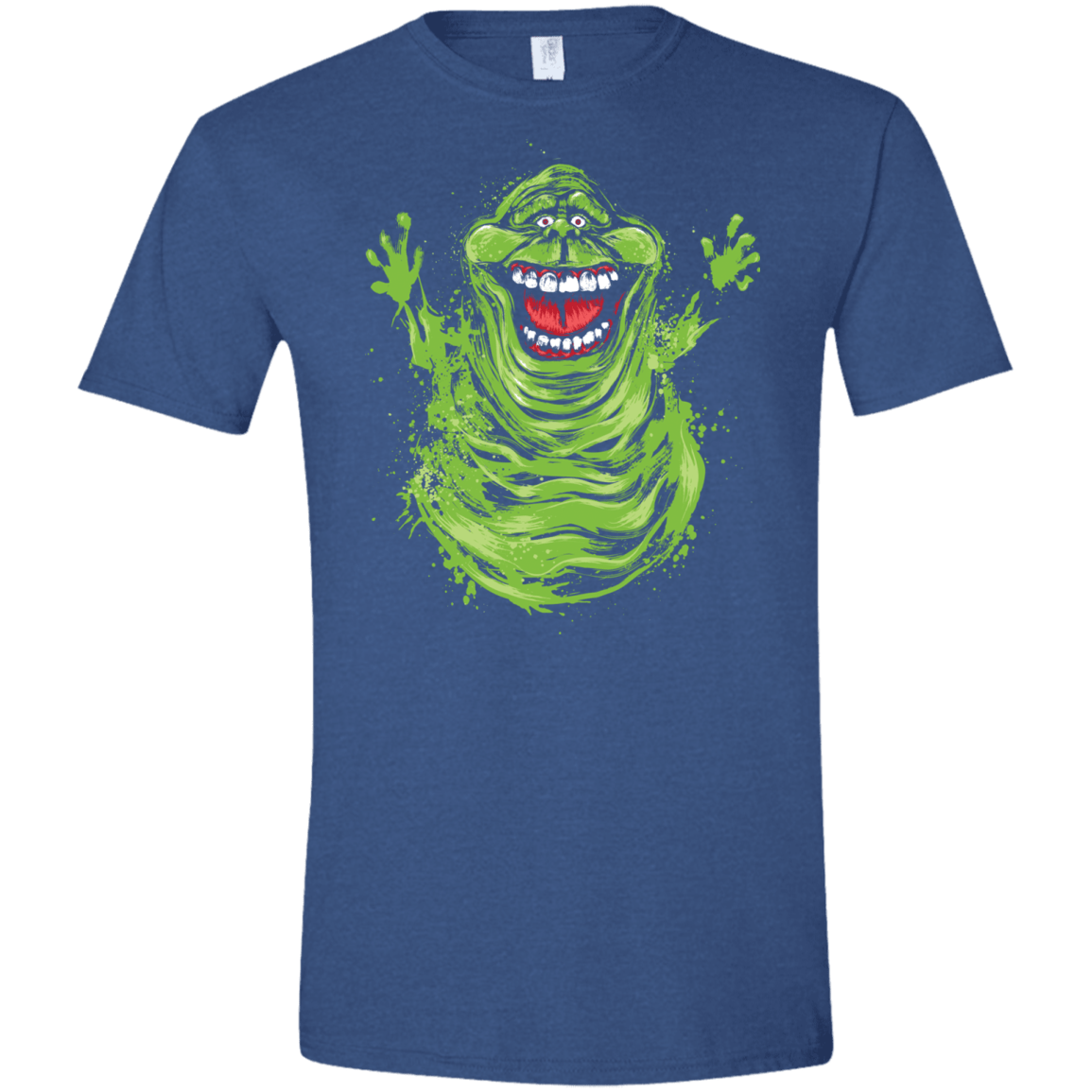 T-Shirts Heather Royal / X-Small Pure Ectoplasm Men's Semi-Fitted Softstyle