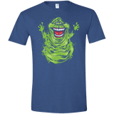 T-Shirts Heather Royal / X-Small Pure Ectoplasm Men's Semi-Fitted Softstyle