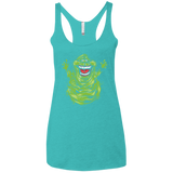 T-Shirts Tahiti Blue / X-Small Pure Ectoplasm Women's Triblend Racerback Tank
