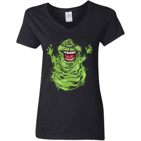 T-Shirts Black / S Pure Ectoplasm Women's V-Neck T-Shirt