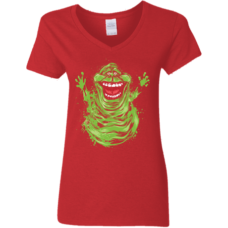 T-Shirts Red / S Pure Ectoplasm Women's V-Neck T-Shirt