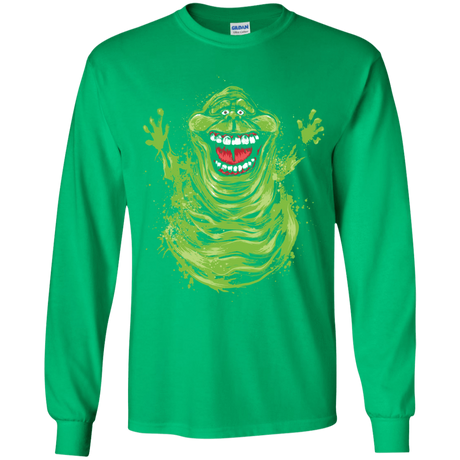 T-Shirts Irish Green / YS Pure Ectoplasm Youth Long Sleeve T-Shirt