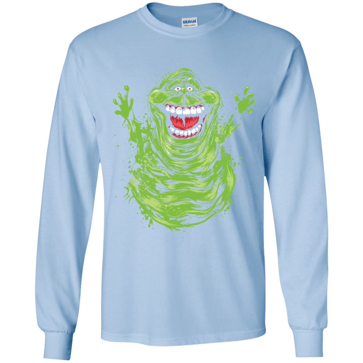 T-Shirts Light Blue / YS Pure Ectoplasm Youth Long Sleeve T-Shirt
