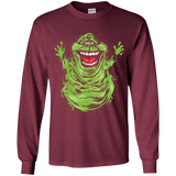 T-Shirts Maroon / YS Pure Ectoplasm Youth Long Sleeve T-Shirt