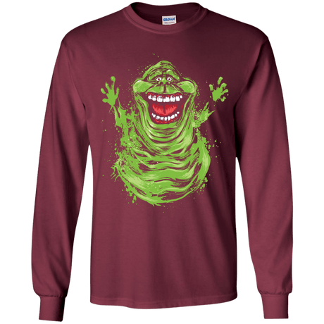 T-Shirts Maroon / YS Pure Ectoplasm Youth Long Sleeve T-Shirt
