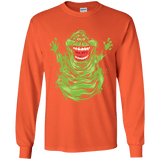 T-Shirts Orange / YS Pure Ectoplasm Youth Long Sleeve T-Shirt