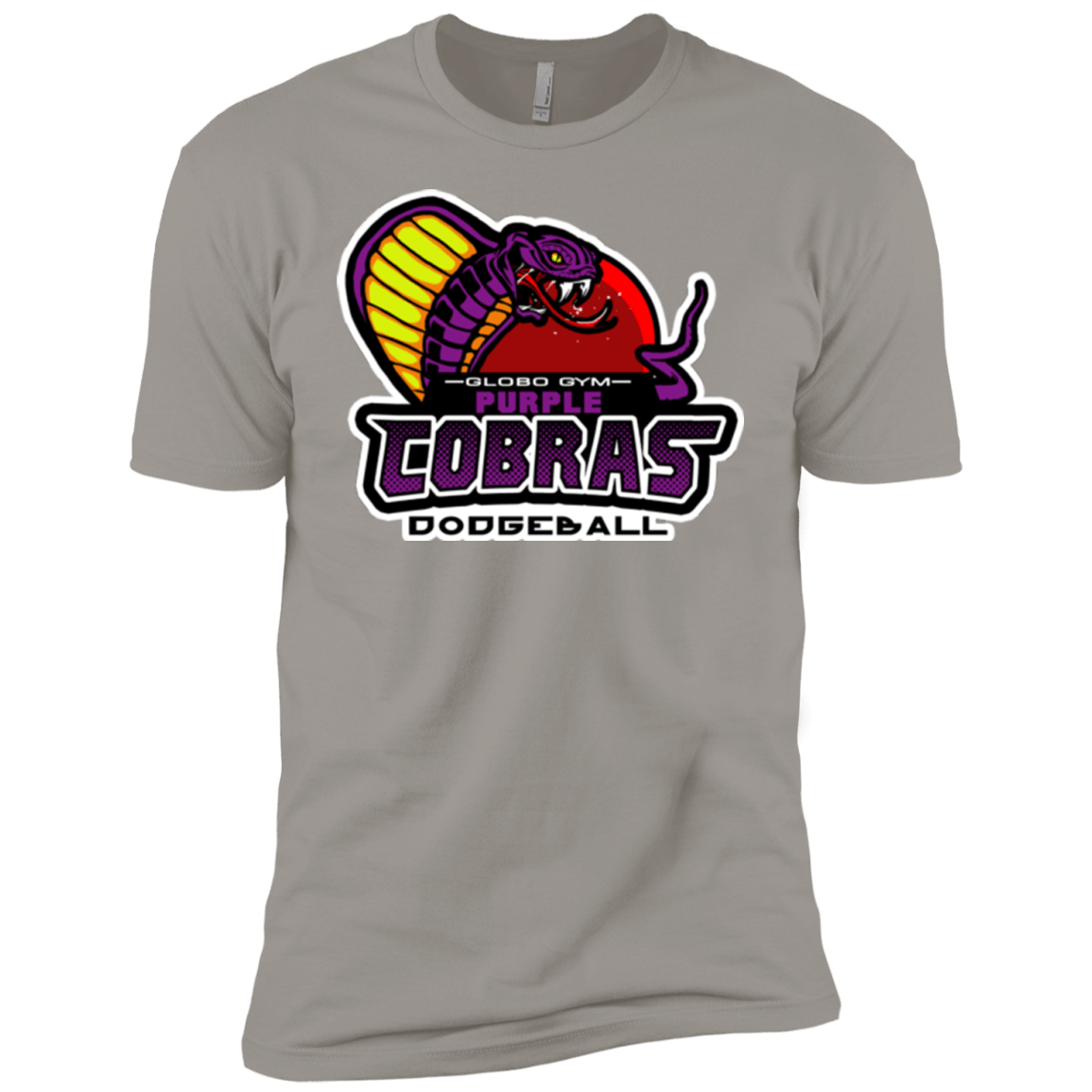 T-Shirts Light Grey / YXS Purple Cobras Boys Premium T-Shirt