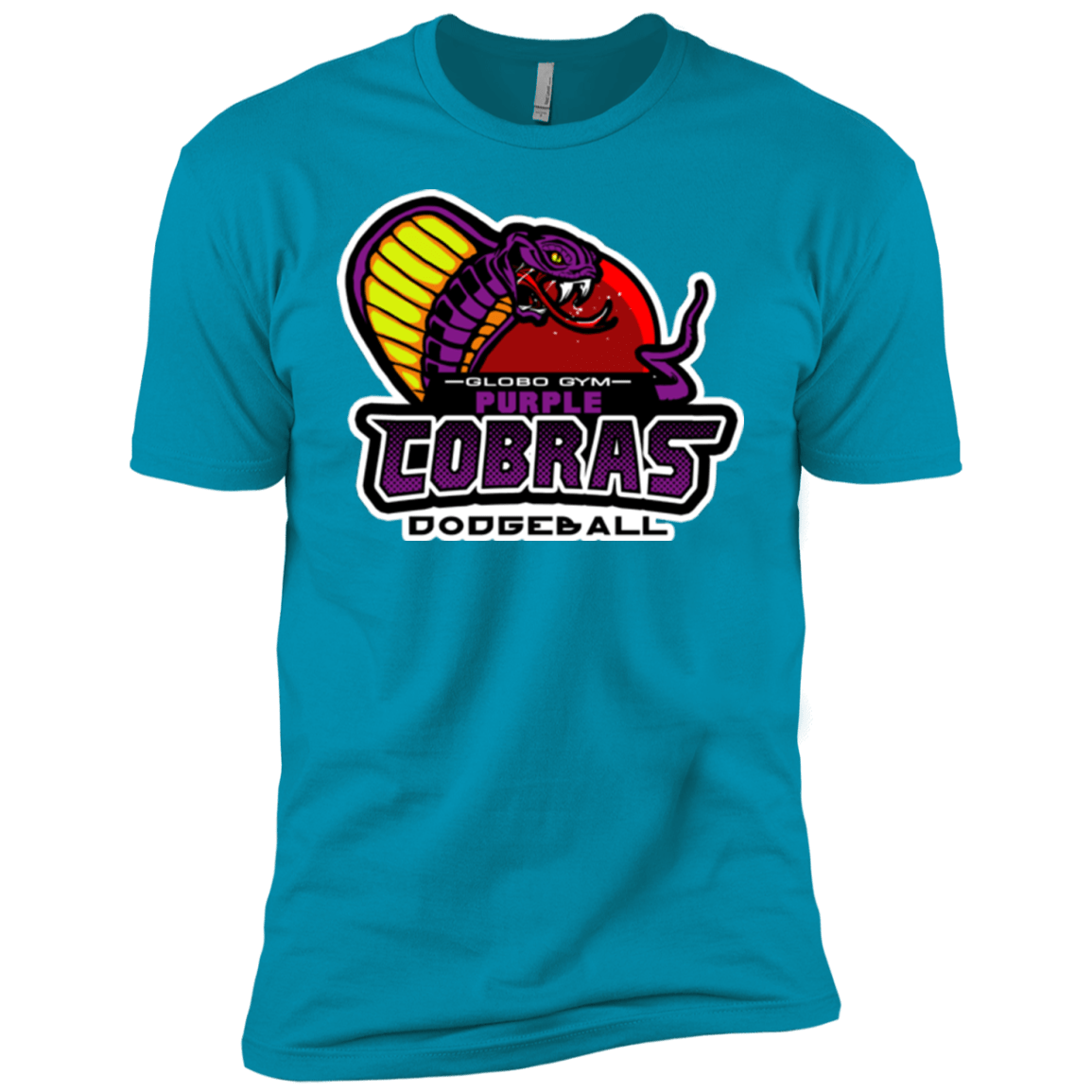 T-Shirts Turquoise / YXS Purple Cobras Boys Premium T-Shirt