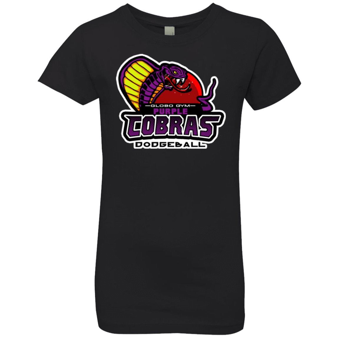 T-Shirts Black / YXS Purple Cobras Girls Premium T-Shirt