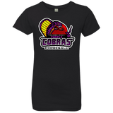 T-Shirts Black / YXS Purple Cobras Girls Premium T-Shirt