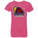 T-Shirts Hot Pink / YXS Purple Cobras Girls Premium T-Shirt