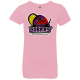 T-Shirts Light Pink / YXS Purple Cobras Girls Premium T-Shirt