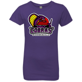 T-Shirts Purple Rush / YXS Purple Cobras Girls Premium T-Shirt