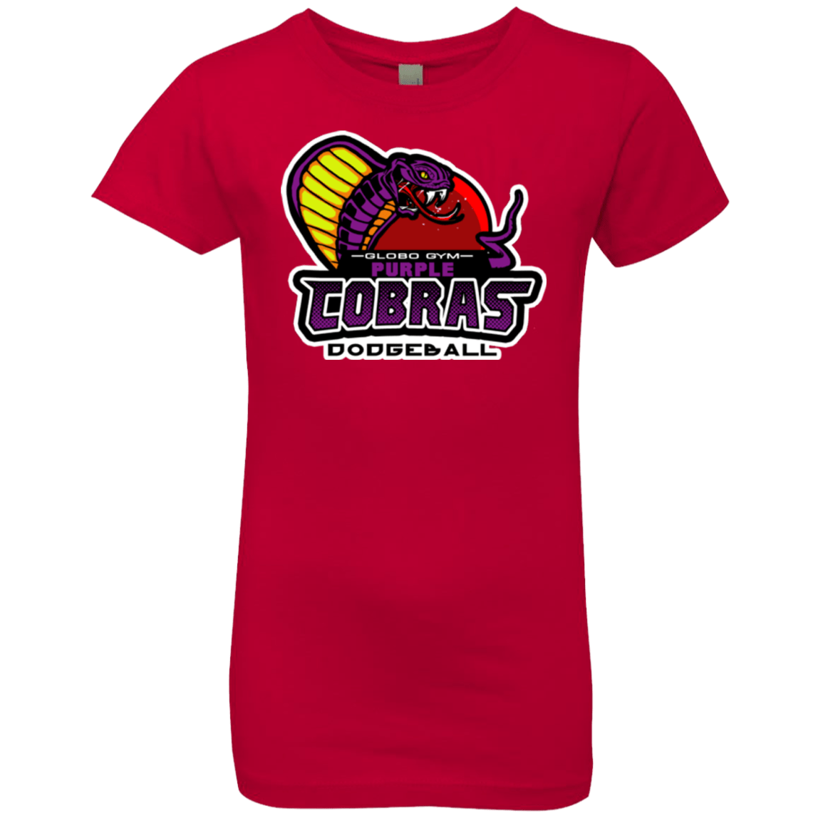 T-Shirts Red / YXS Purple Cobras Girls Premium T-Shirt