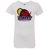 T-Shirts White / YXS Purple Cobras Girls Premium T-Shirt