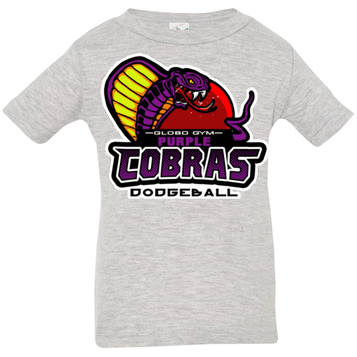 T-Shirts Heather Grey / 6 Months Purple Cobras Infant PremiumT-Shirt