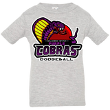 T-Shirts Heather Grey / 6 Months Purple Cobras Infant PremiumT-Shirt