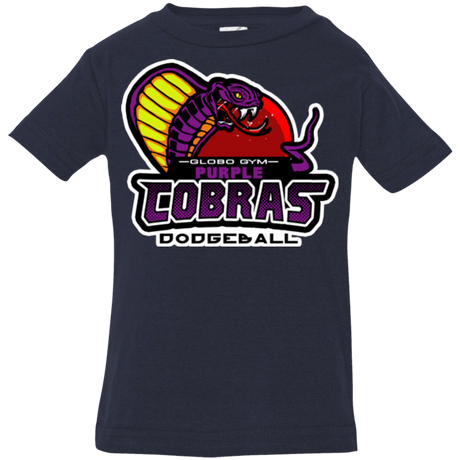 T-Shirts Navy / 6 Months Purple Cobras Infant PremiumT-Shirt