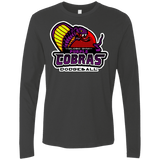 T-Shirts Heavy Metal / Small Purple Cobras Men's Premium Long Sleeve