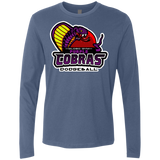 T-Shirts Indigo / Small Purple Cobras Men's Premium Long Sleeve