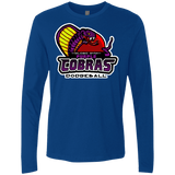 T-Shirts Royal / Small Purple Cobras Men's Premium Long Sleeve