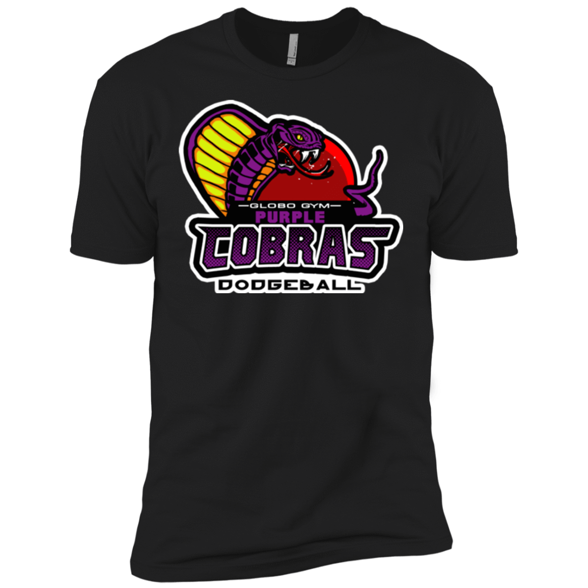T-Shirts Black / X-Small Purple Cobras Men's Premium T-Shirt